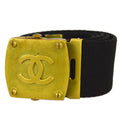 Chanel Black GI Belt 94A #75/30