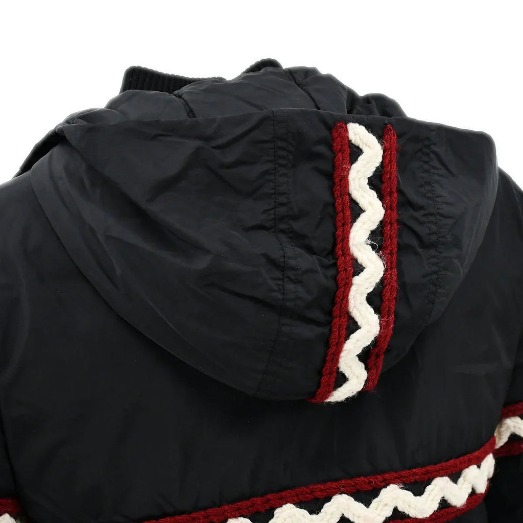 Chanel Sport Line Zip Up Hoodie Jacket Black 07A #38
