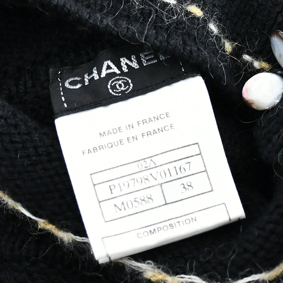 Chanel Fall 2002 Argyle Pattern Jumper #38