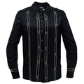 Chanel Blouse Shirt Black 94A #38