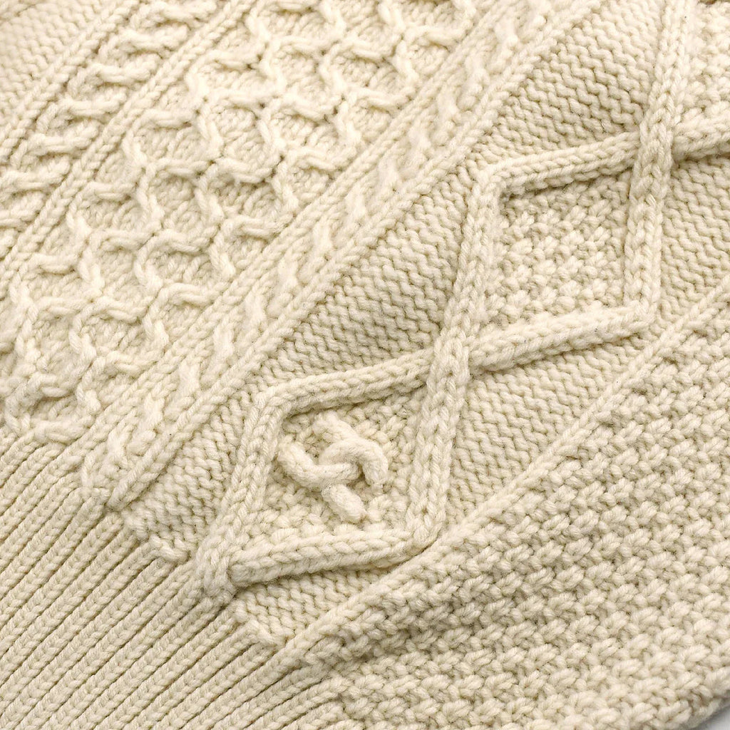 Chanel Fall 1996 wool fisherman knit jumper #42