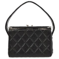 Chanel 1996-1997 Black Lambskin Handbag