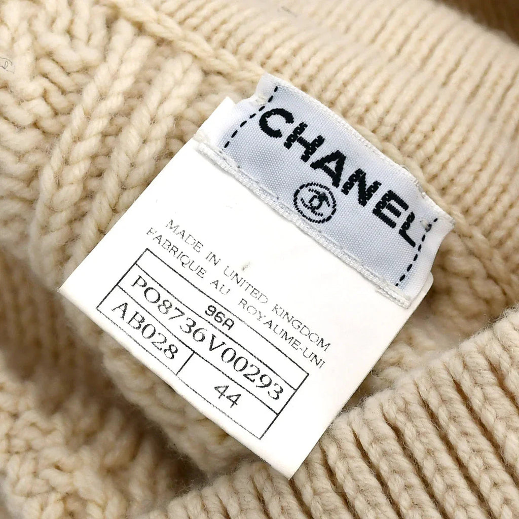 Chanel Fall 1996 Fisherman Turtleneck jumper #44