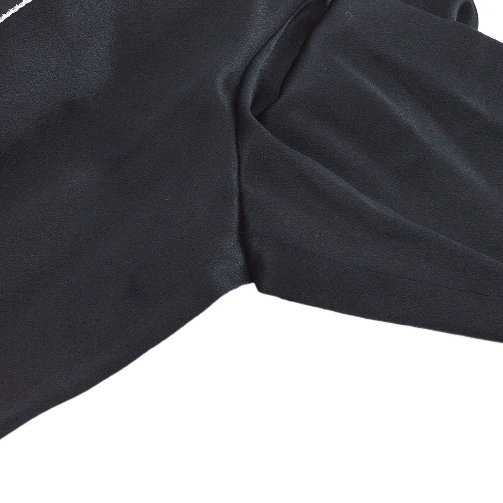 Chanel Blouse Shirt Black 94A #40