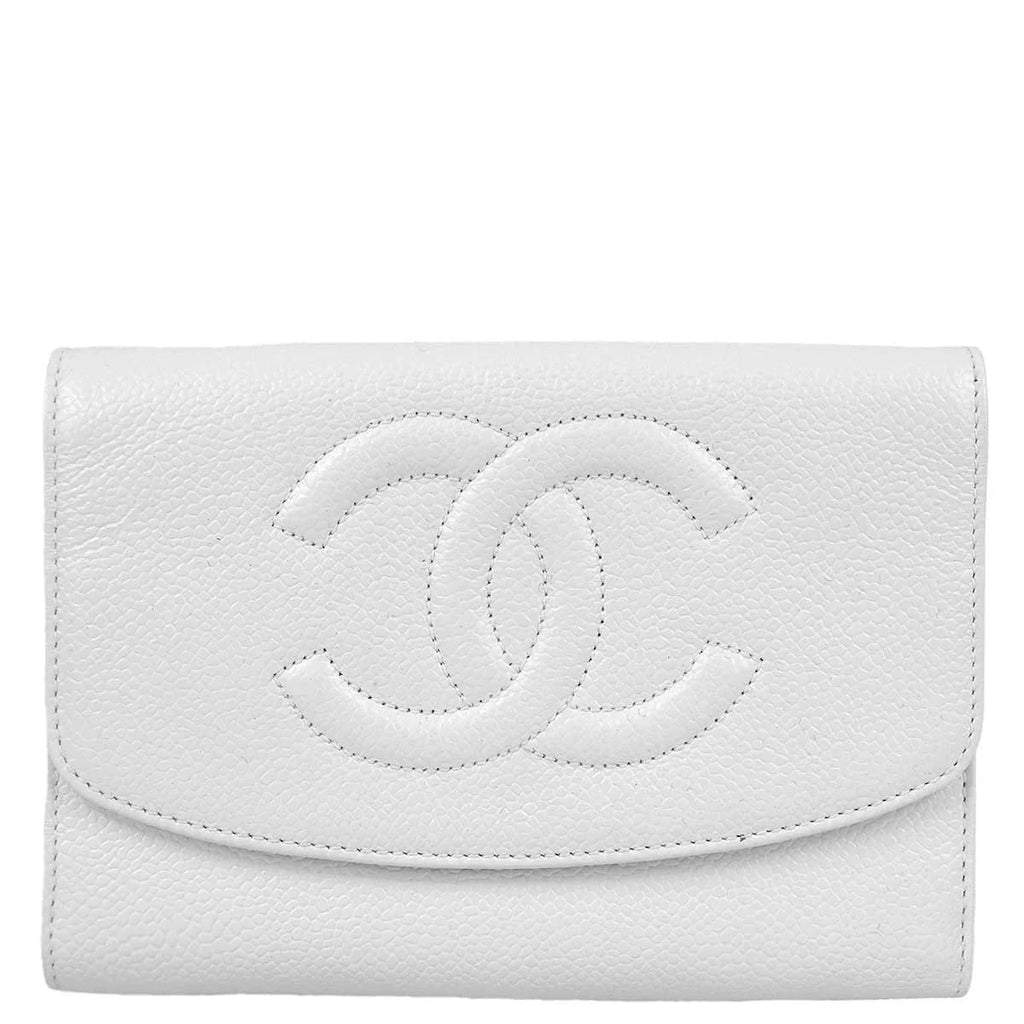 Chanel 1997-1999 Caviar Wallet Purse