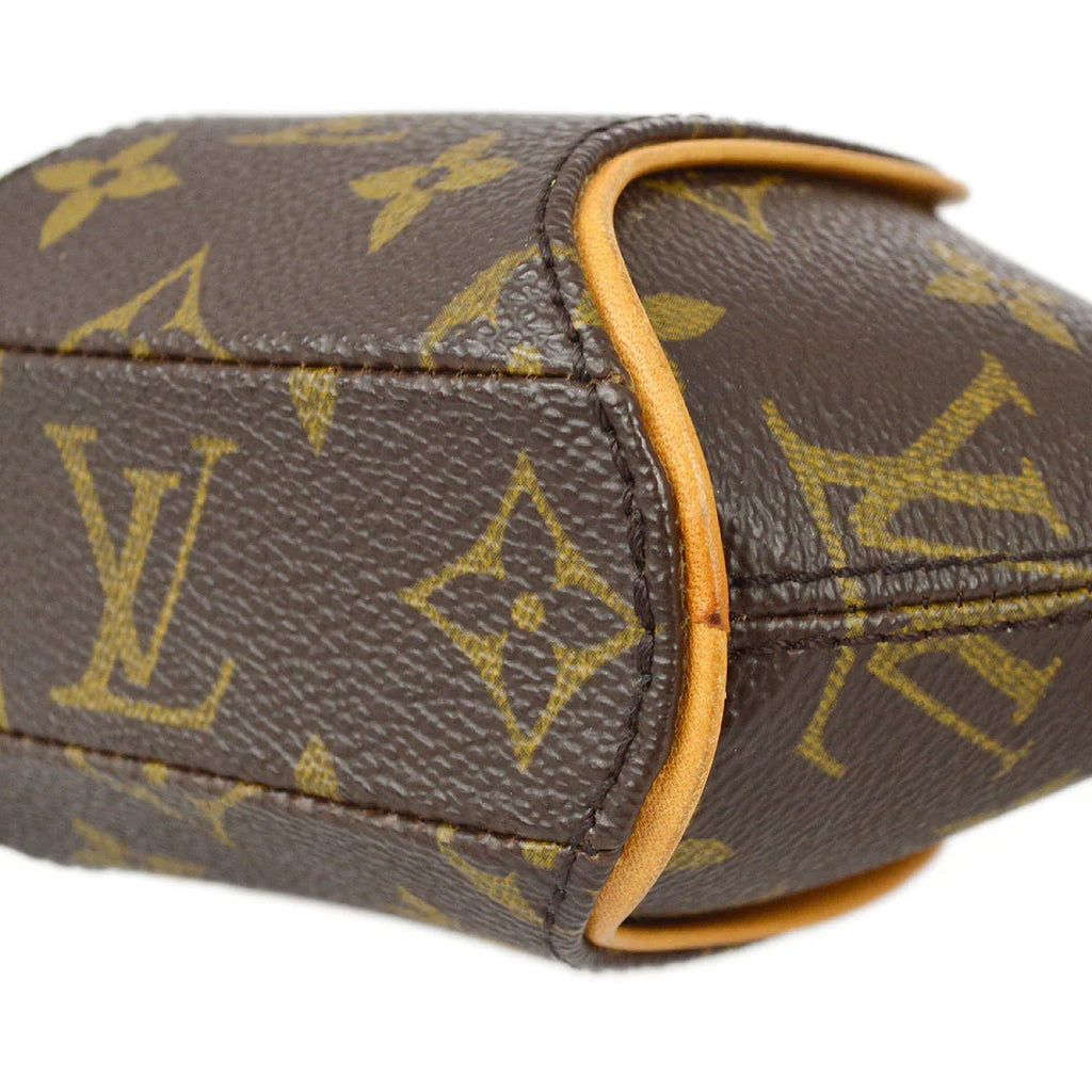 Louis Vuitton 2005 Monogram Mini Ellipse Pouch Bag M51129