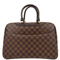 Louis Vuitton 2006 Damier Deauville Bowling Vanity Handbag N47272