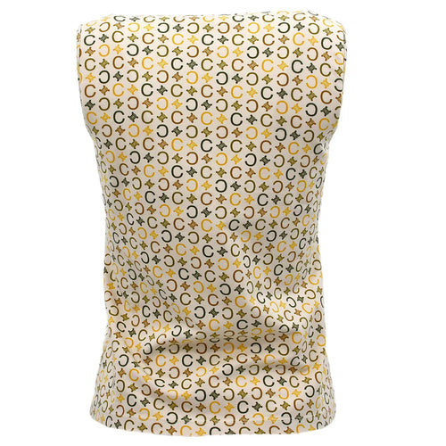 Celine 2000s C Macadam Sleeveless Top