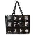 Chanel 2003-2004 Vinyl Windows Line Tote