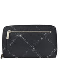 Chanel New Travel Line Black Nylon Wallet Purse