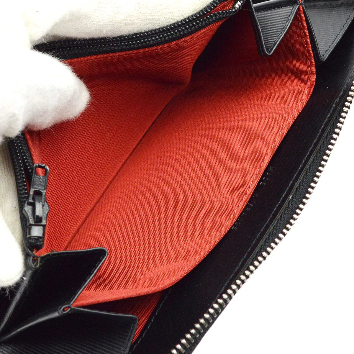 Chanel New Travel Line Black Nylon Wallet Purse
