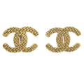 Chanel Gold CC Earrings Clip-On 29 2878