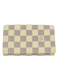 Louis Vuitton 2007 Damier Azur Portefeuille Tresol Purse Wallet N61744