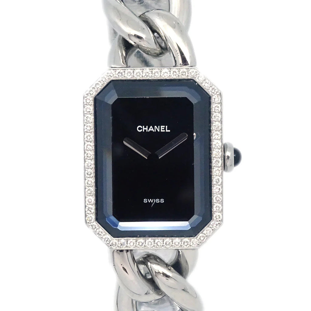 Chanel Premiere Watch SS Diamond #L