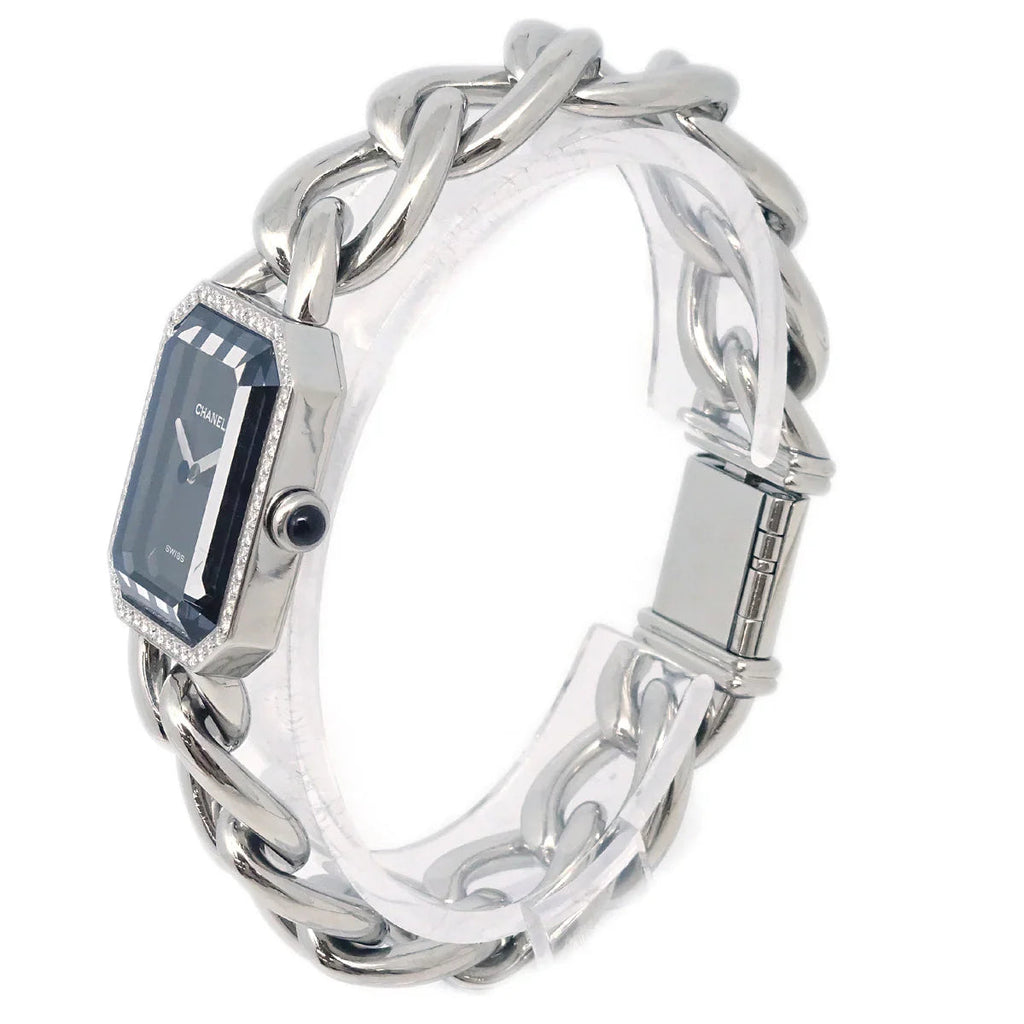 Chanel Premiere Watch SS Diamond #L