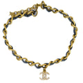 Chanel 1996 Crystal & Gold CC Choker