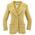 Chanel Fall 1994 single-breasted tweed jacket #36
