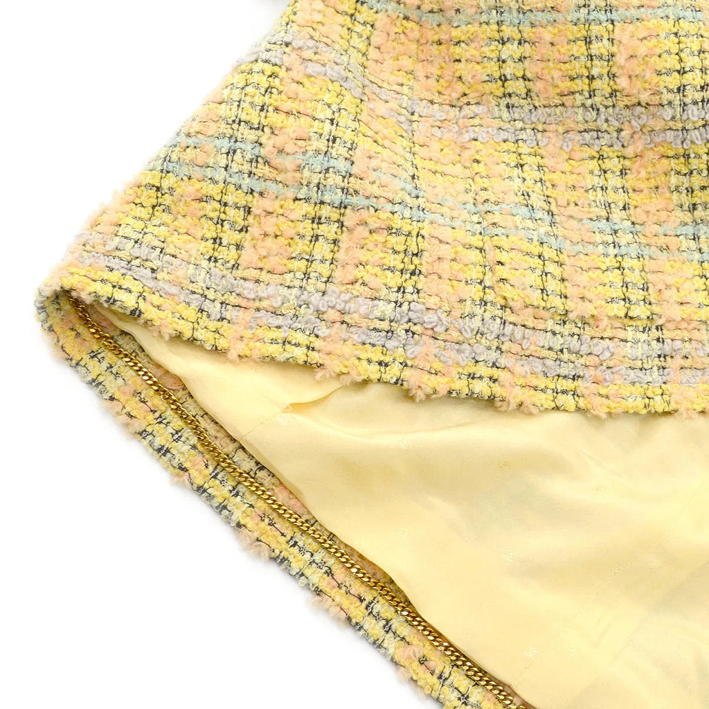 Chanel Fall 1994 single-breasted tweed jacket #36