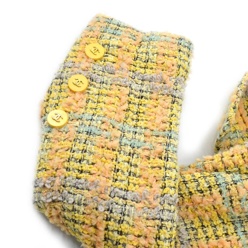 Chanel Fall 1994 single-breasted tweed jacket #36