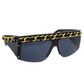 Chanel Sunglasses Eyewear Black Small Good