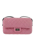 Chanel 2009-2010 Tweed Mademoiselle Lock Shoulder Bag
