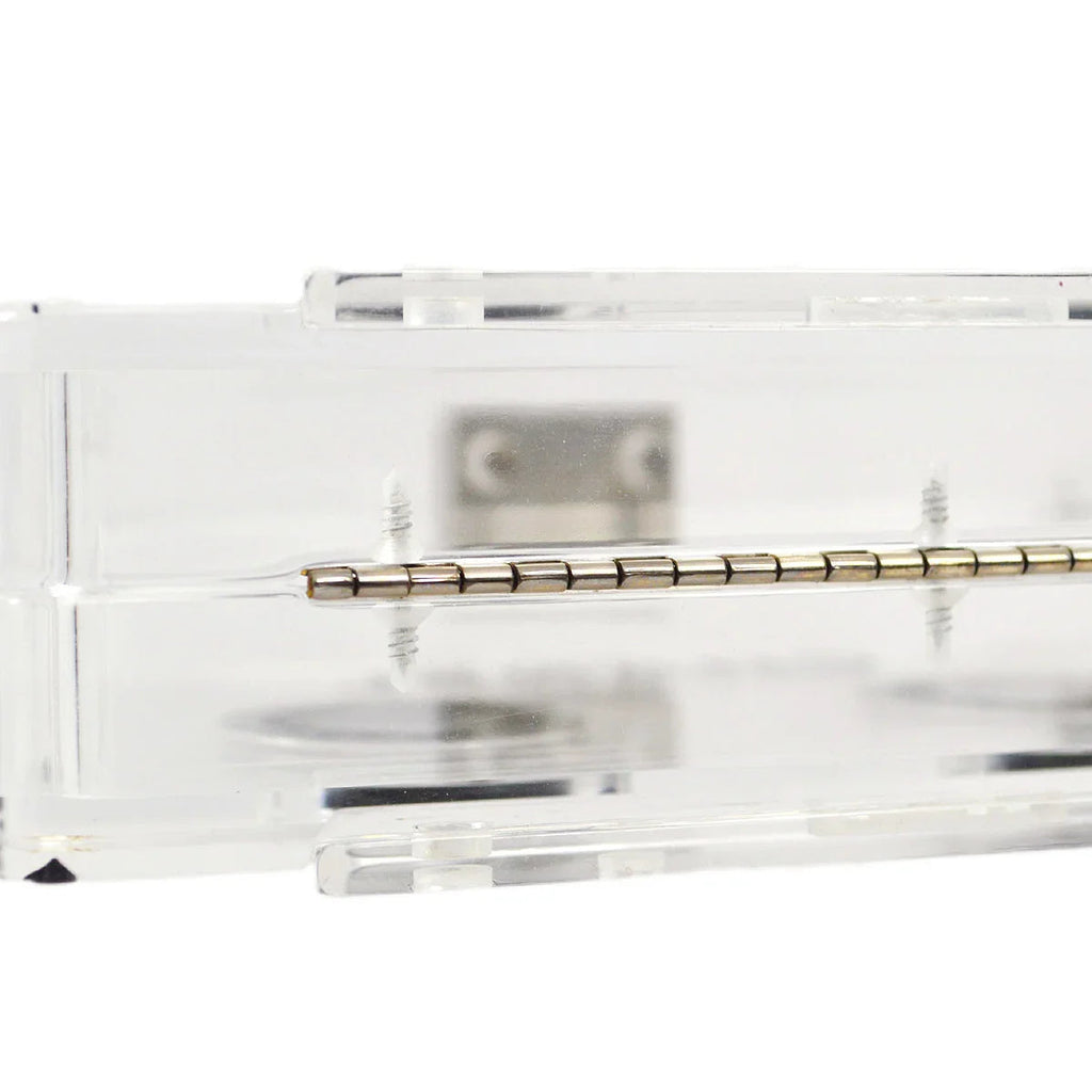 Chanel Clear Acrylic Cassette Tape Clutch Bag 04P