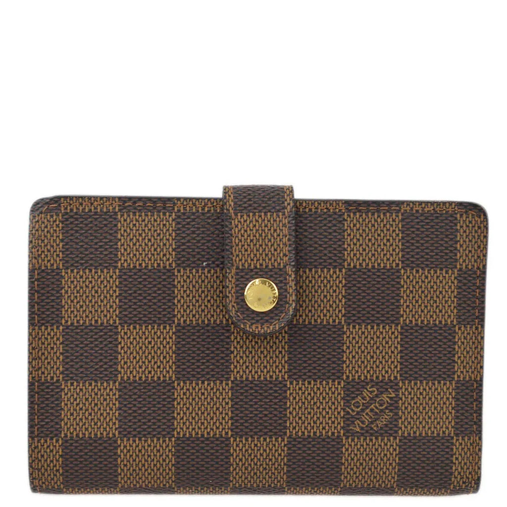Louis Vuitton 2007 Damier Portefeuille Viennois Wallet Purse N61674