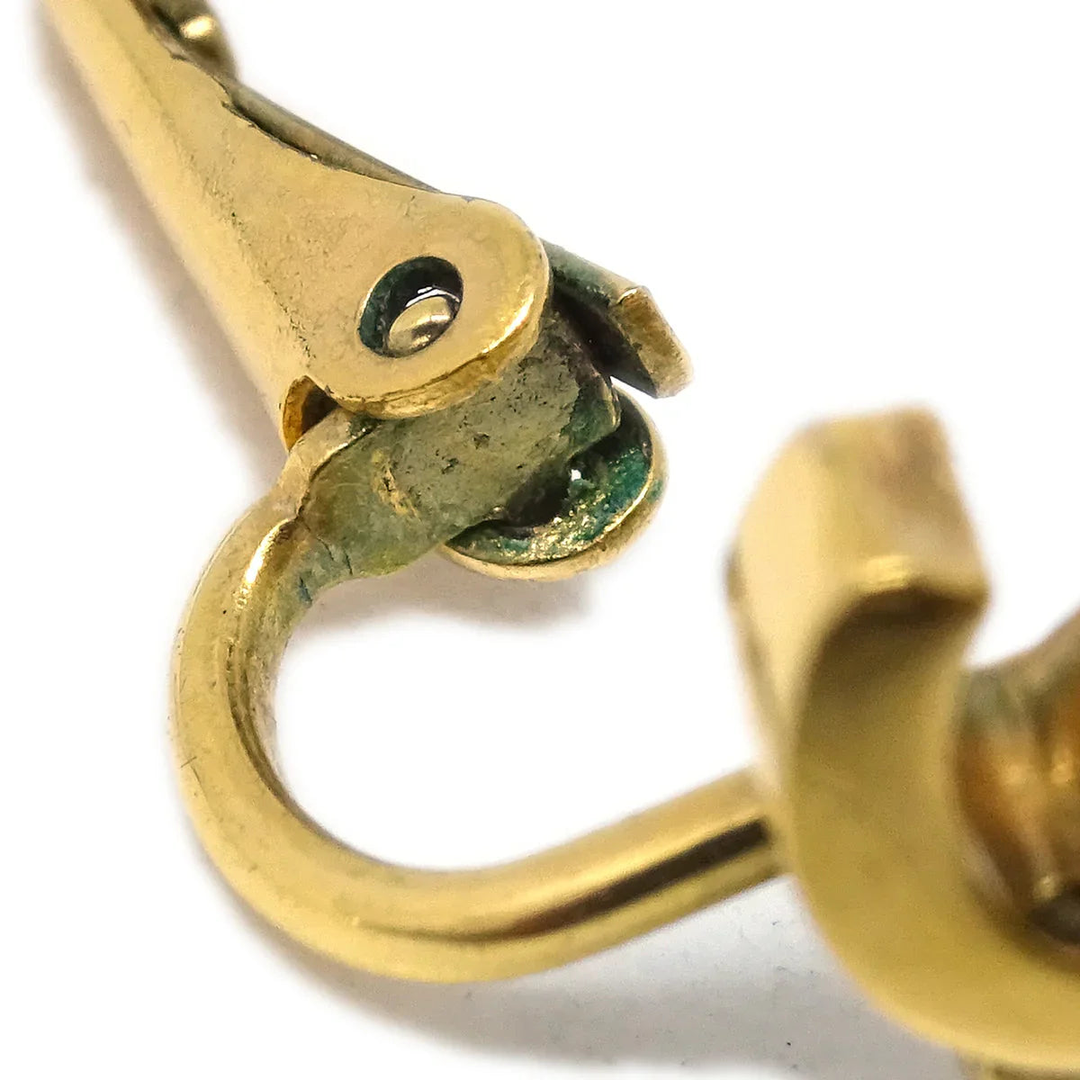 Chanel CC Earrings Clip-On Gold 233