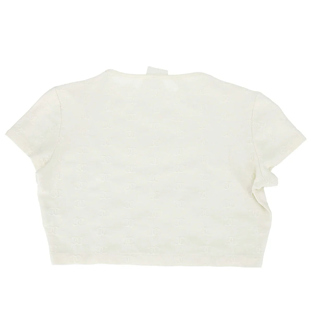 Chanel Cropped T-shirt White