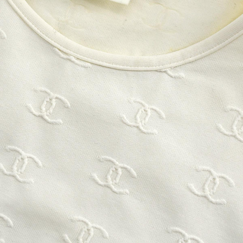 Chanel Cropped T-shirt White