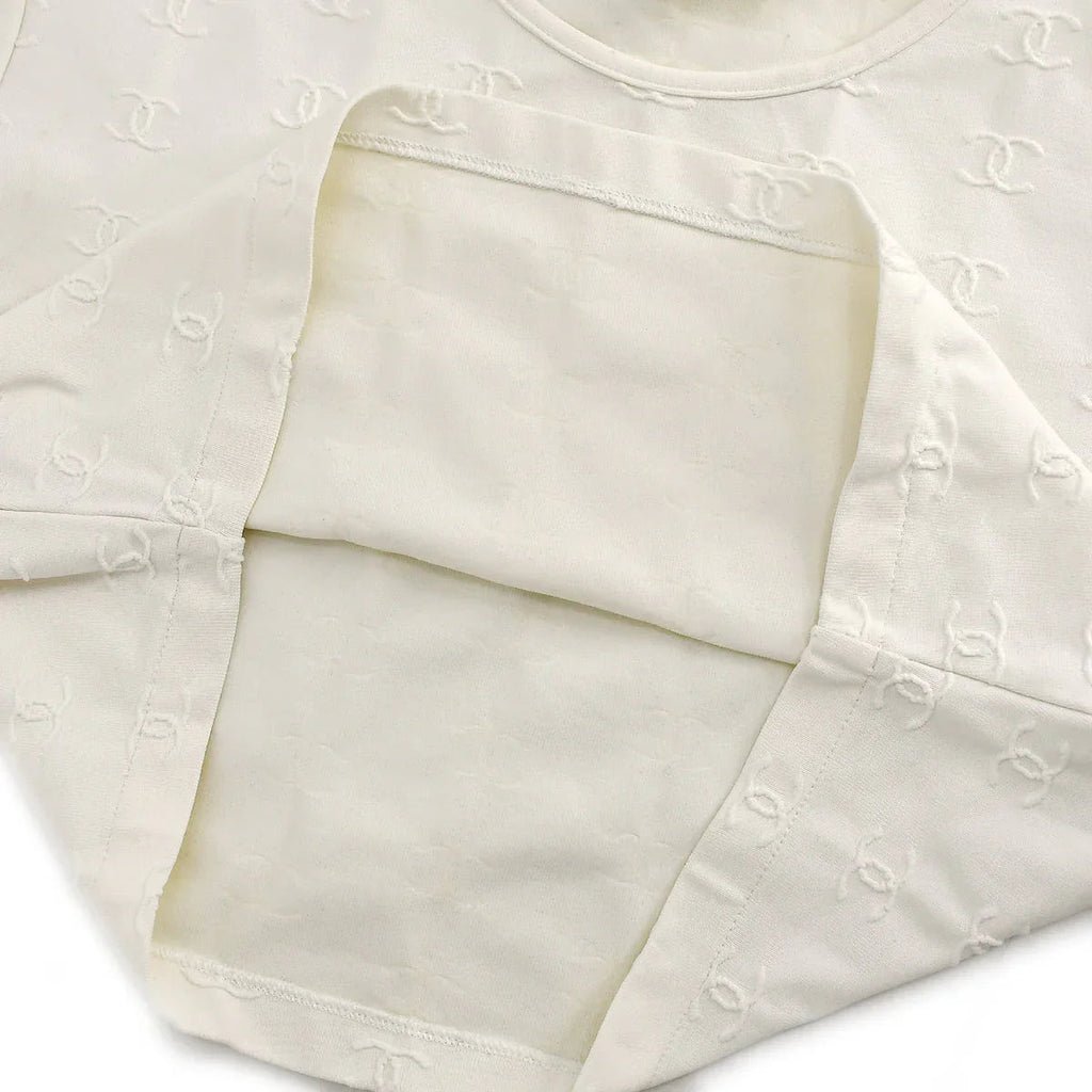 Chanel Cropped T-shirt White