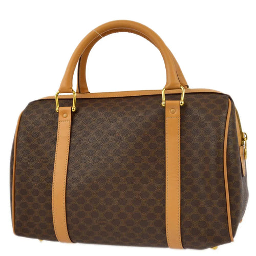 Celine Brown Macadam Handbag