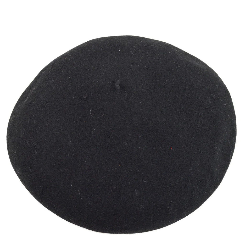 Chanel Oversized Beret Black Hat