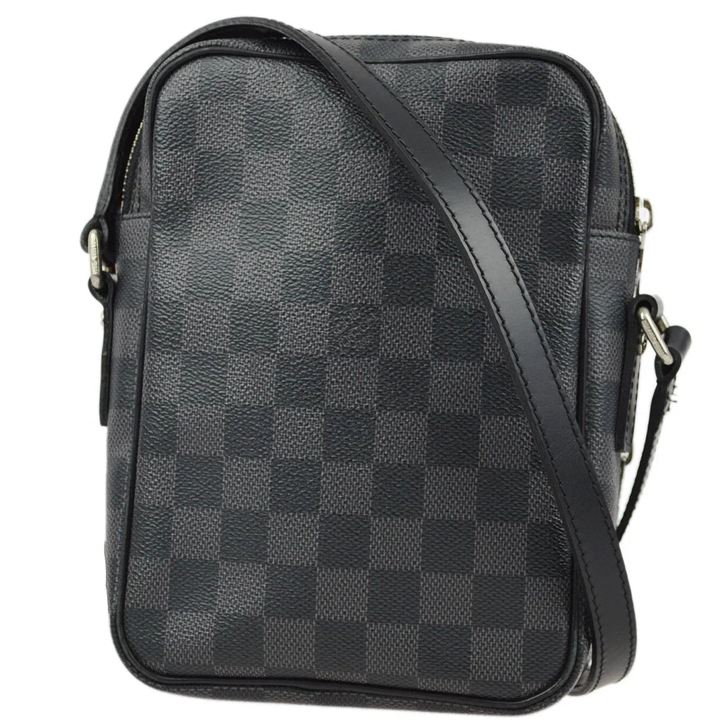Louis Vuitton 2009 Damier Graphite Rem Shoulder Bag N41446