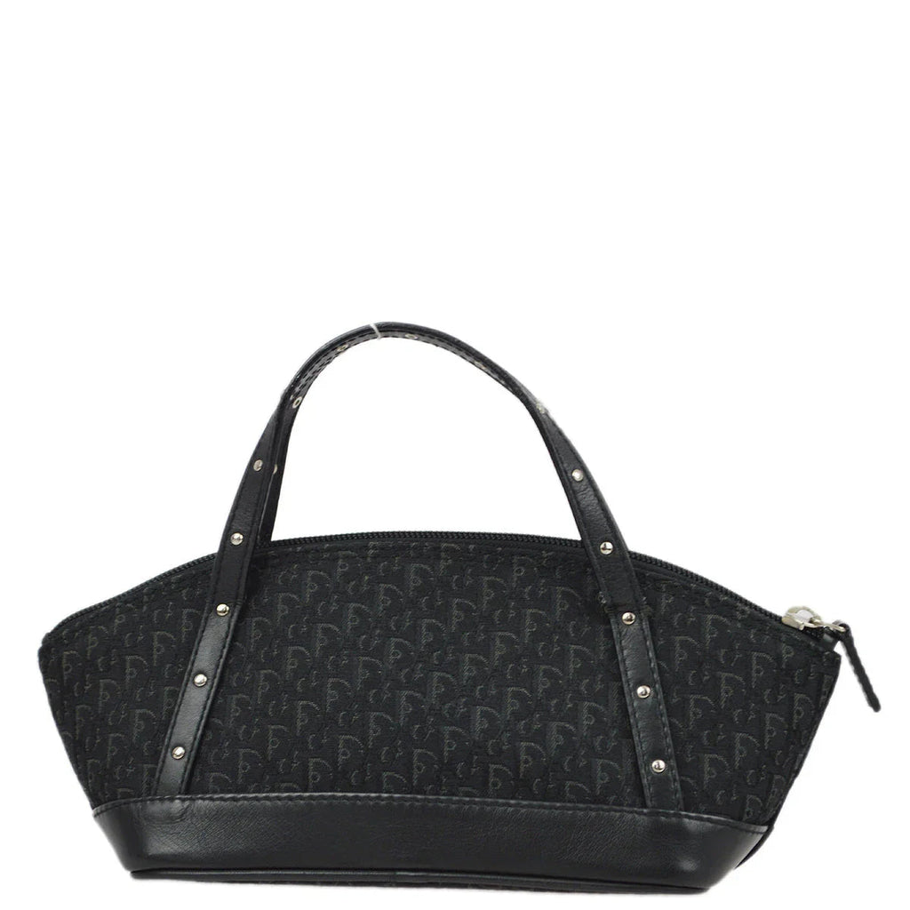 Christian Dior 2003 Black Street Chic Trotter Handbag