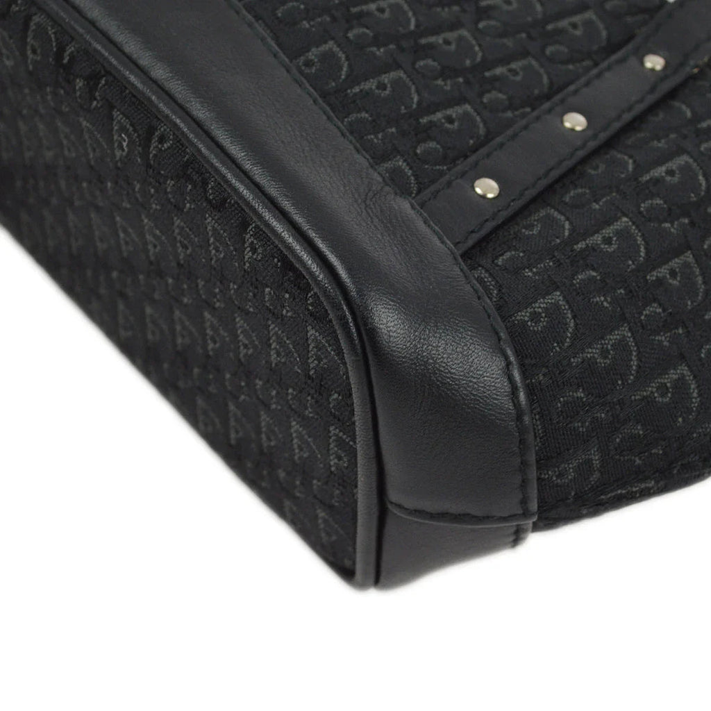 Christian Dior 2003 Black Street Chic Trotter Handbag