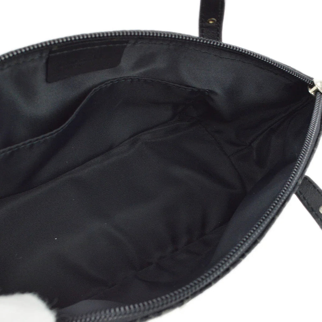 Christian Dior 2003 Black Street Chic Trotter Handbag