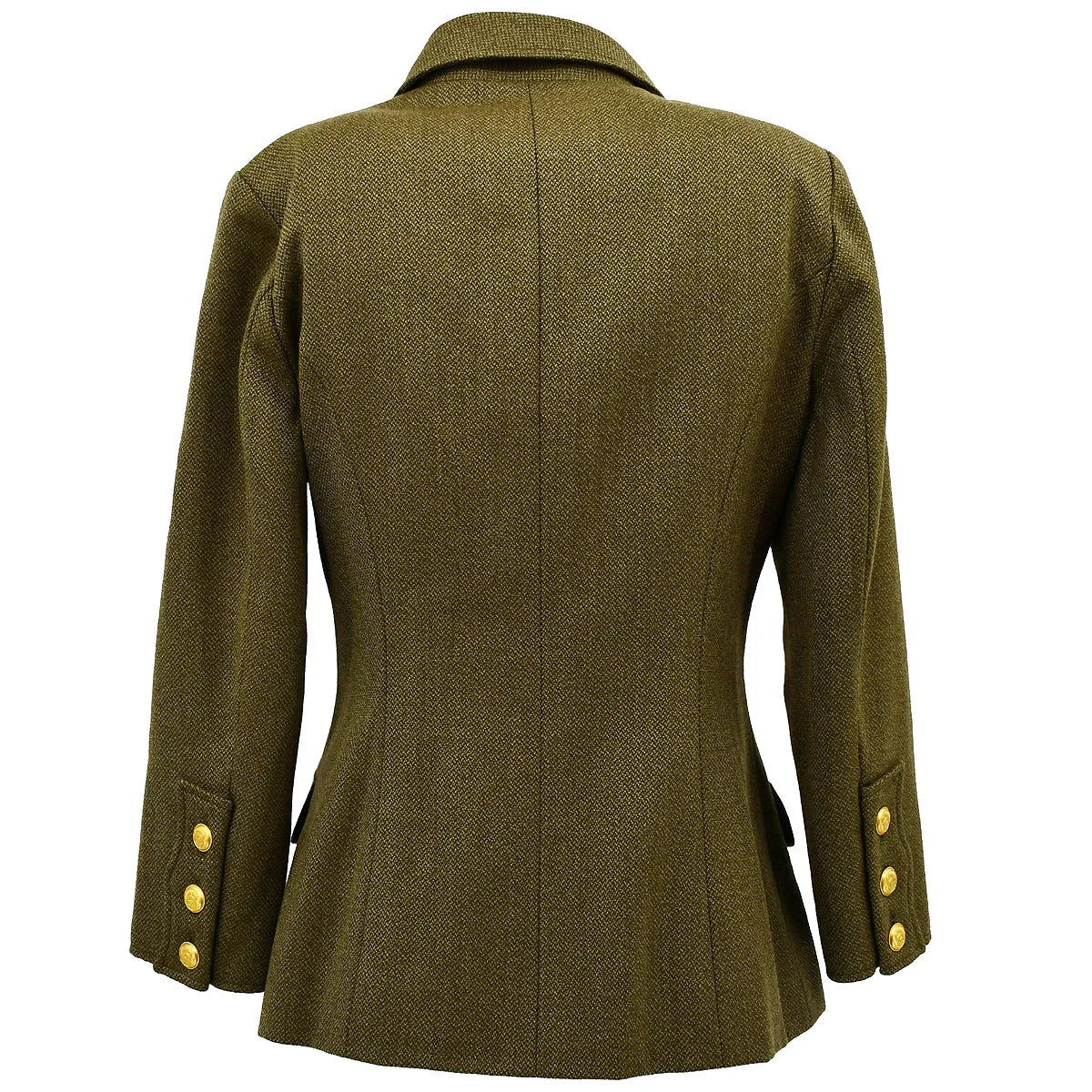 Chanel Single Breasted Jacket Khaki 96A #40