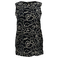 Chanel Sleeveless Tops Black