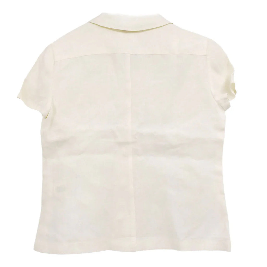Chanel Shirt White 97P #38