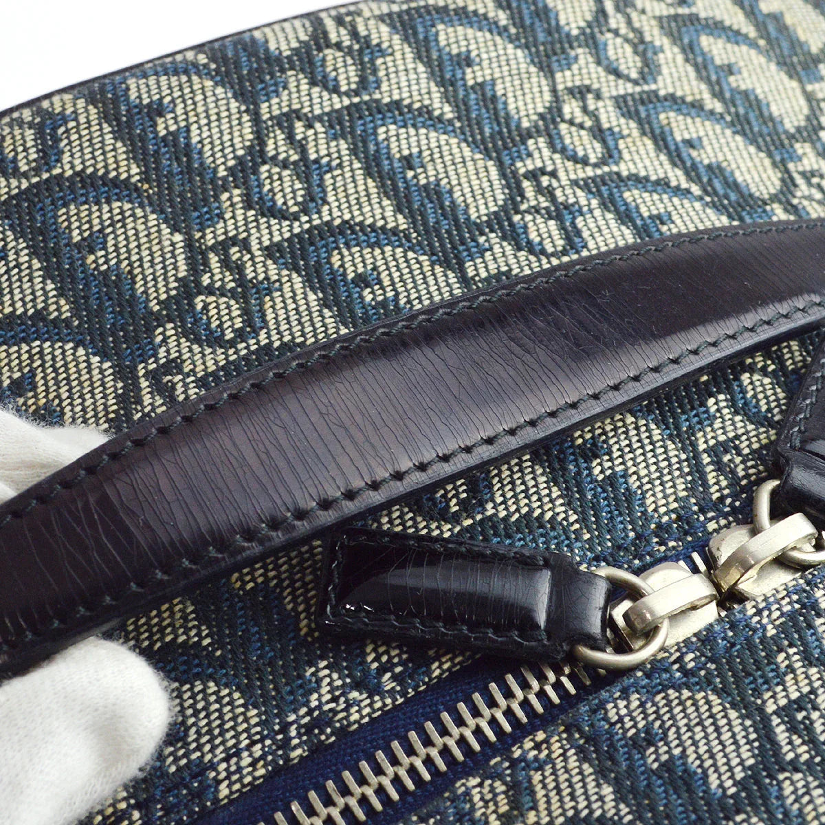 Christian Dior 2001 Navy Trotter Vanity Case