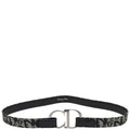Christian Dior Trotter Belt Black #75 Small Good