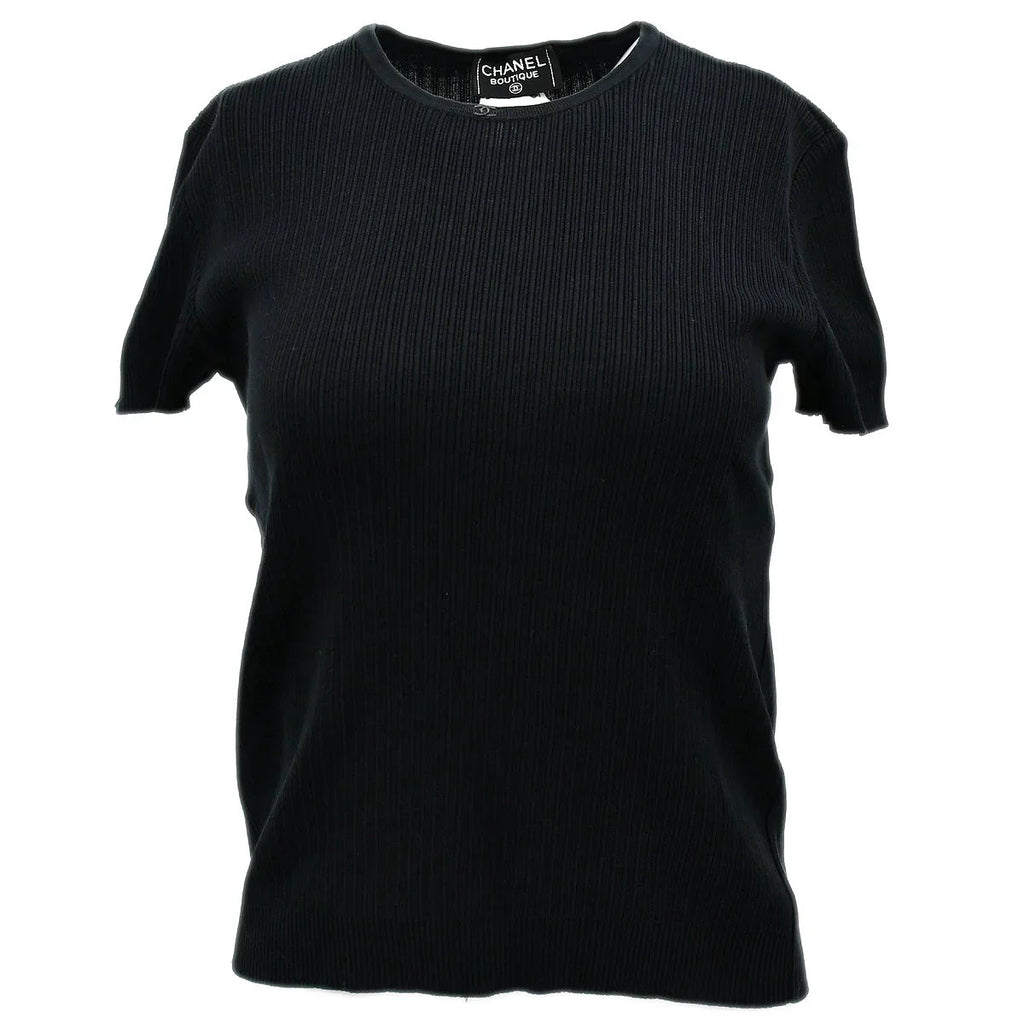 Chanel T-shirt Black #40