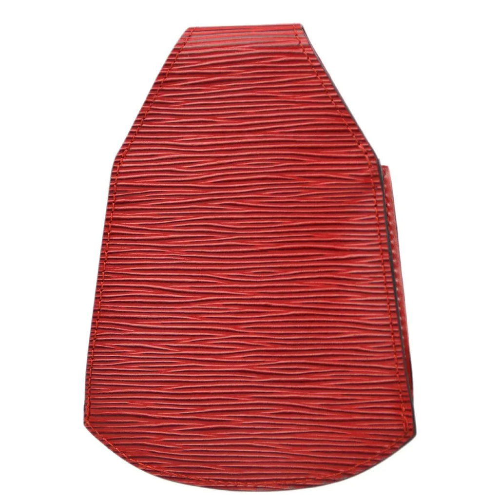 Louis Vuitton 1992 Red Epi Sherwood Pouch M52907