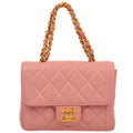 Chanel 1996-1997 Pink Lambskin Handbag