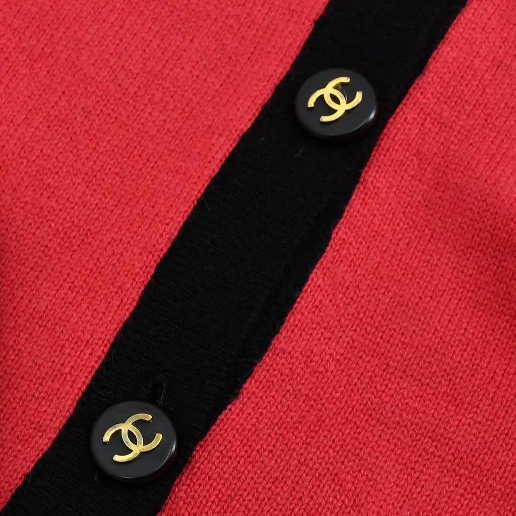 Chanel Cardigan Red
