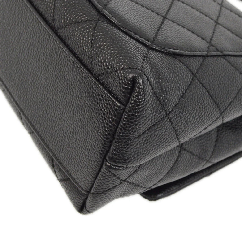 Chanel 2006-2008 Black Caviar Handbag