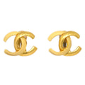Chanel CC Earrings Clip-On Gold 00T