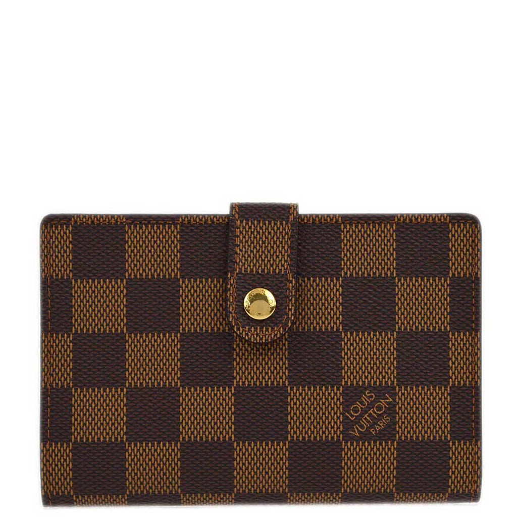 Louis Vuitton 2004 Damier Porte Monnaie Viennois Wallet Purse N61663