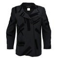 Chanel Single Breasted Jacket Black 98A #40